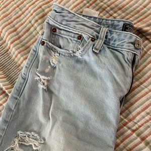 Abercrombie & Fitch Annie high rise Girlfriend jeans